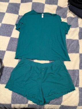 Stars Above Teal 2 piece set